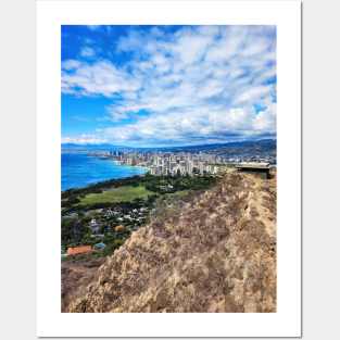 Diamond Head Honolulu Posters and Art